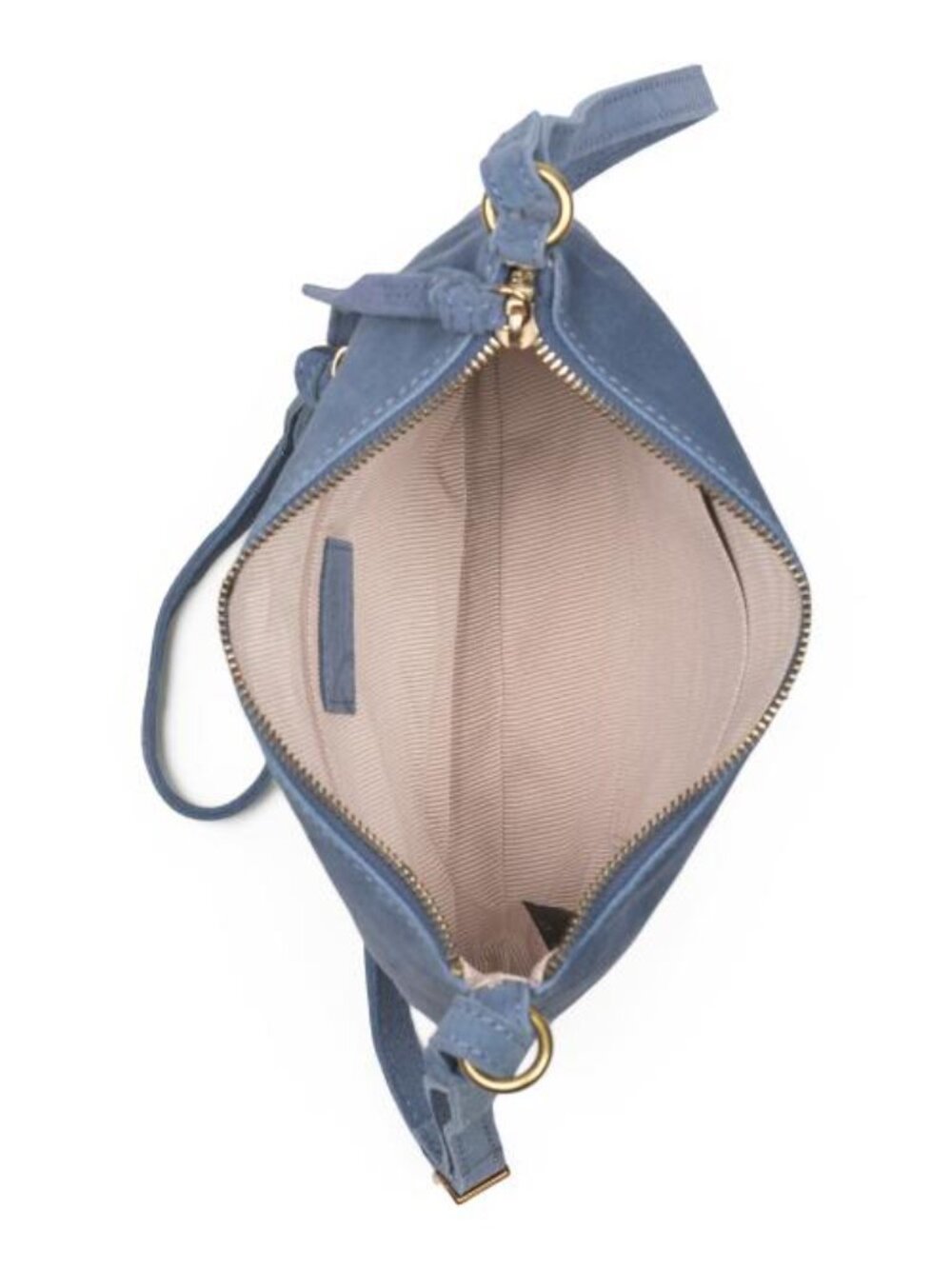 MARGOT Suede Small Remy Hobo Crossbody With Adjustable Strap - Picture 2 of 4